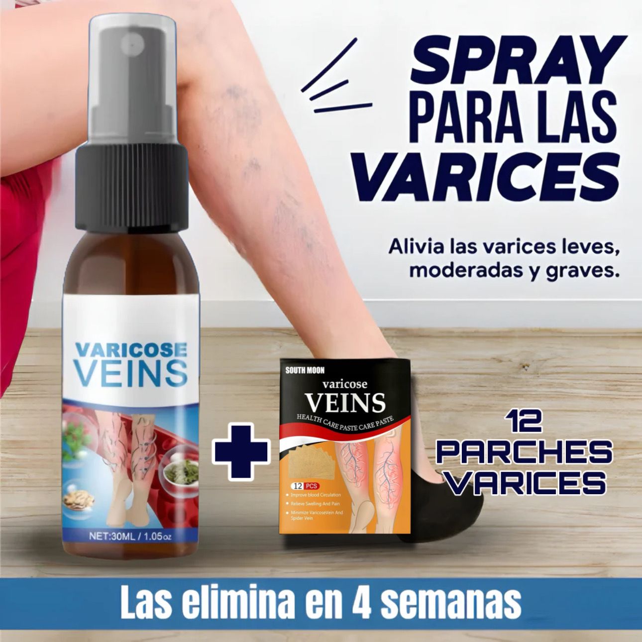 SPRAY DE TRATAMIENTO DE VARICES - Veinhealing