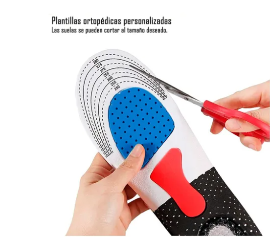 PLANTILLAS ORTOPEDICAS DE GEL FASCITIS