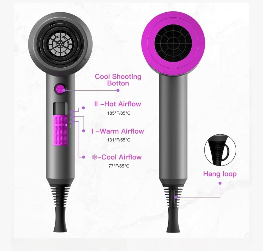 SECADOR DE CABELLO PROFESIONAL - LOMIC SLOPEHILL 1800W